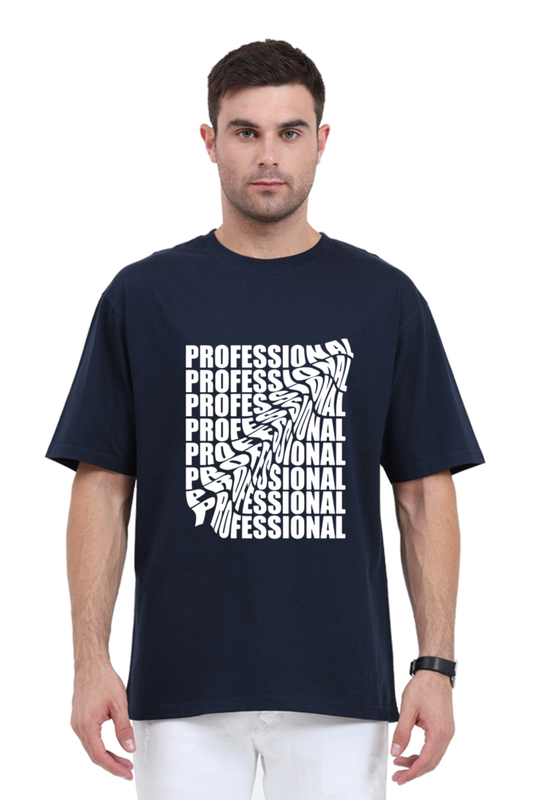 Professional print oversized t-shirt